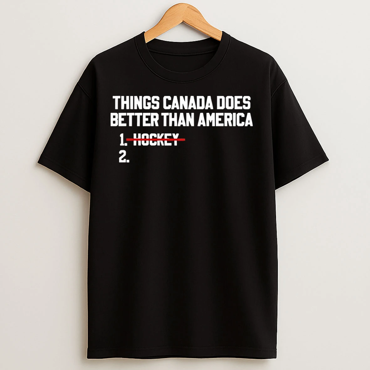 Classic Usa Hockey Things Canada Does Better Than American Hockey T Shirts