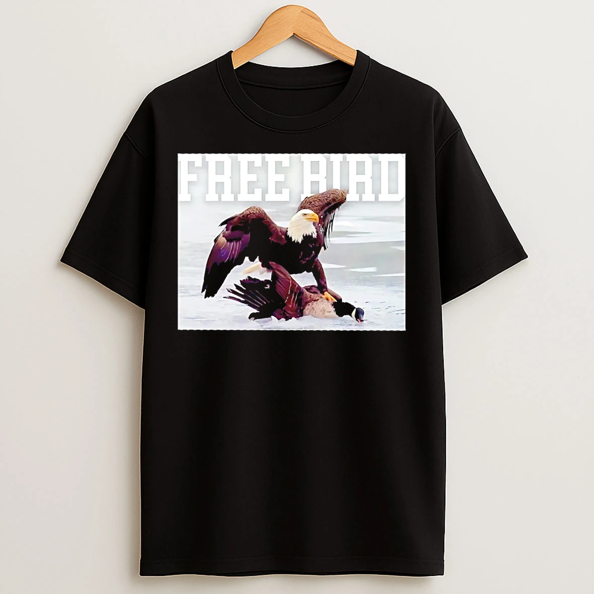 Classic Usa Olympic Gold Medal Hockey World Champs Free Bird Legend T Shirts