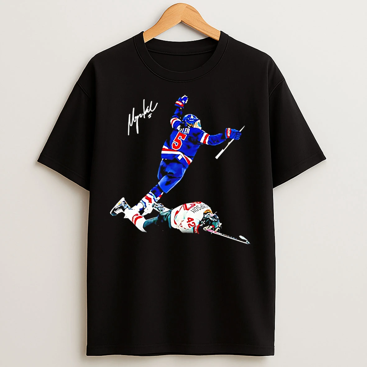 Classic Usa Hockey Champions Golden Goal Signature T Shirts