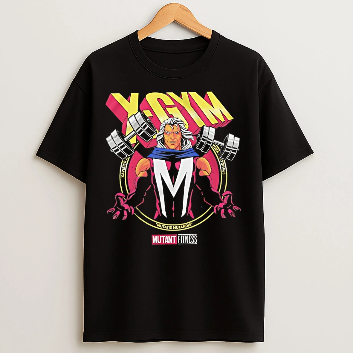 Classic X Gym Mutatis Mutandis Mutant Fitness T Shirts
