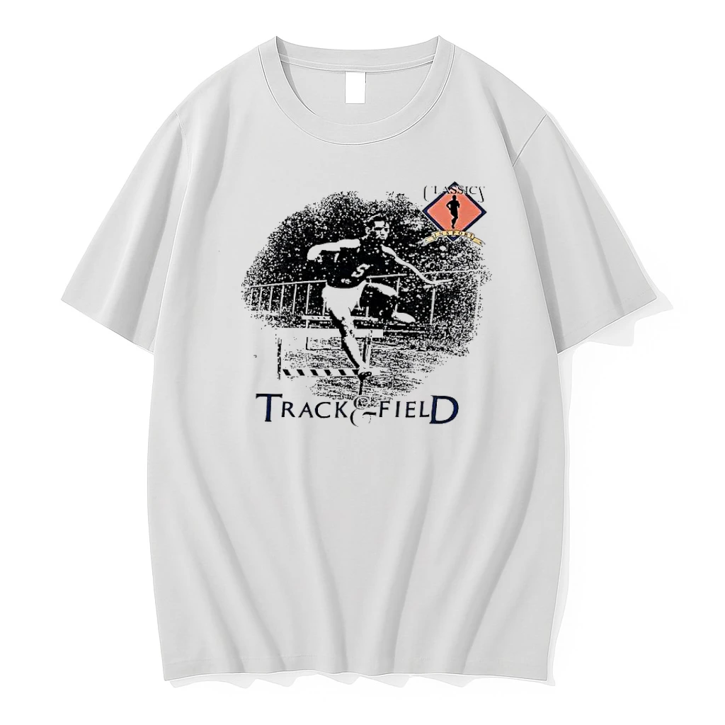 Classics Insport Track And Field Hurdle Athlete Graphic Shirts
