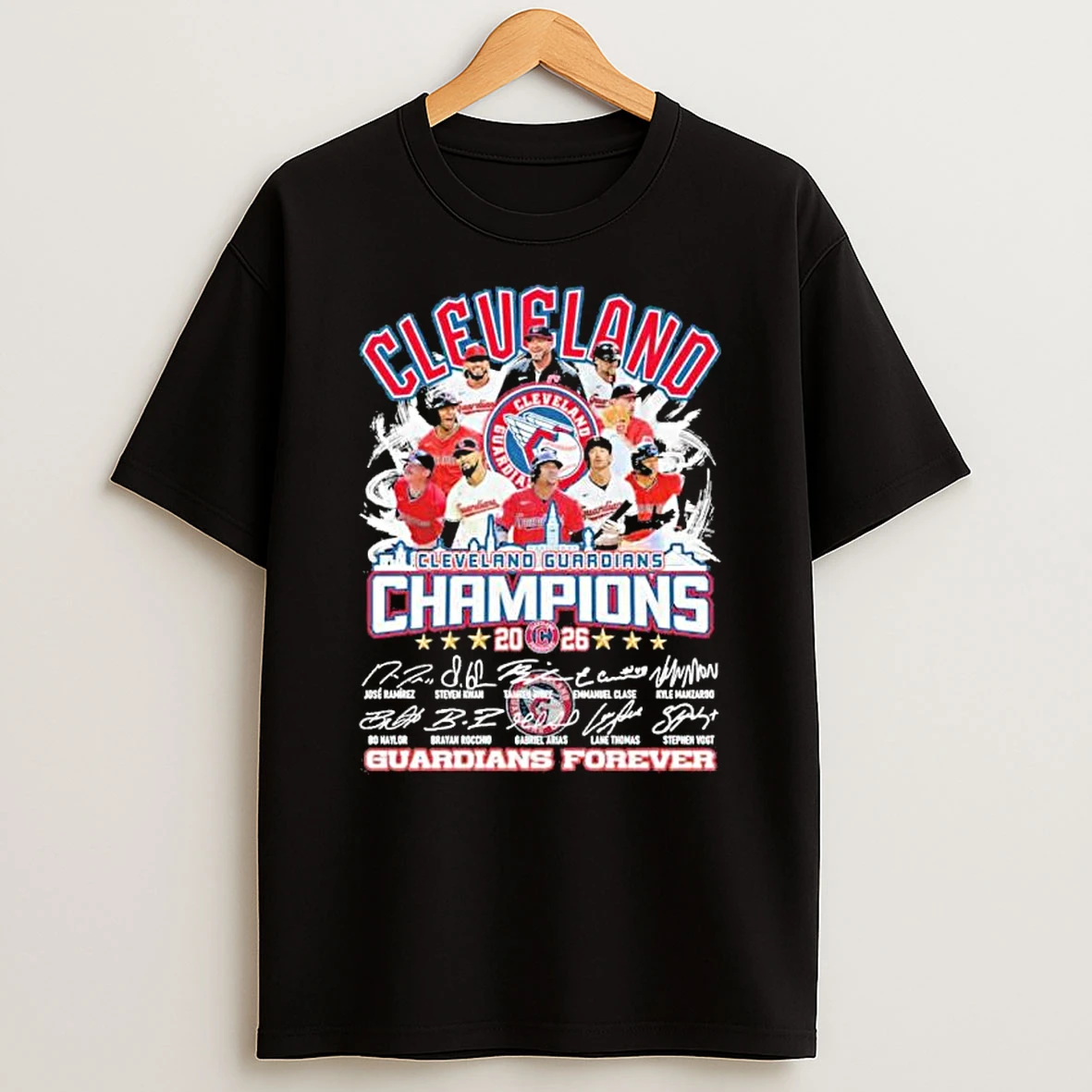 Cleveland Guardians Champions 2026 Guardians Forever Shirts