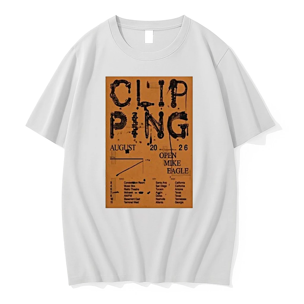 Clipping August Open Mike Eagle Tour 2026 Shirts