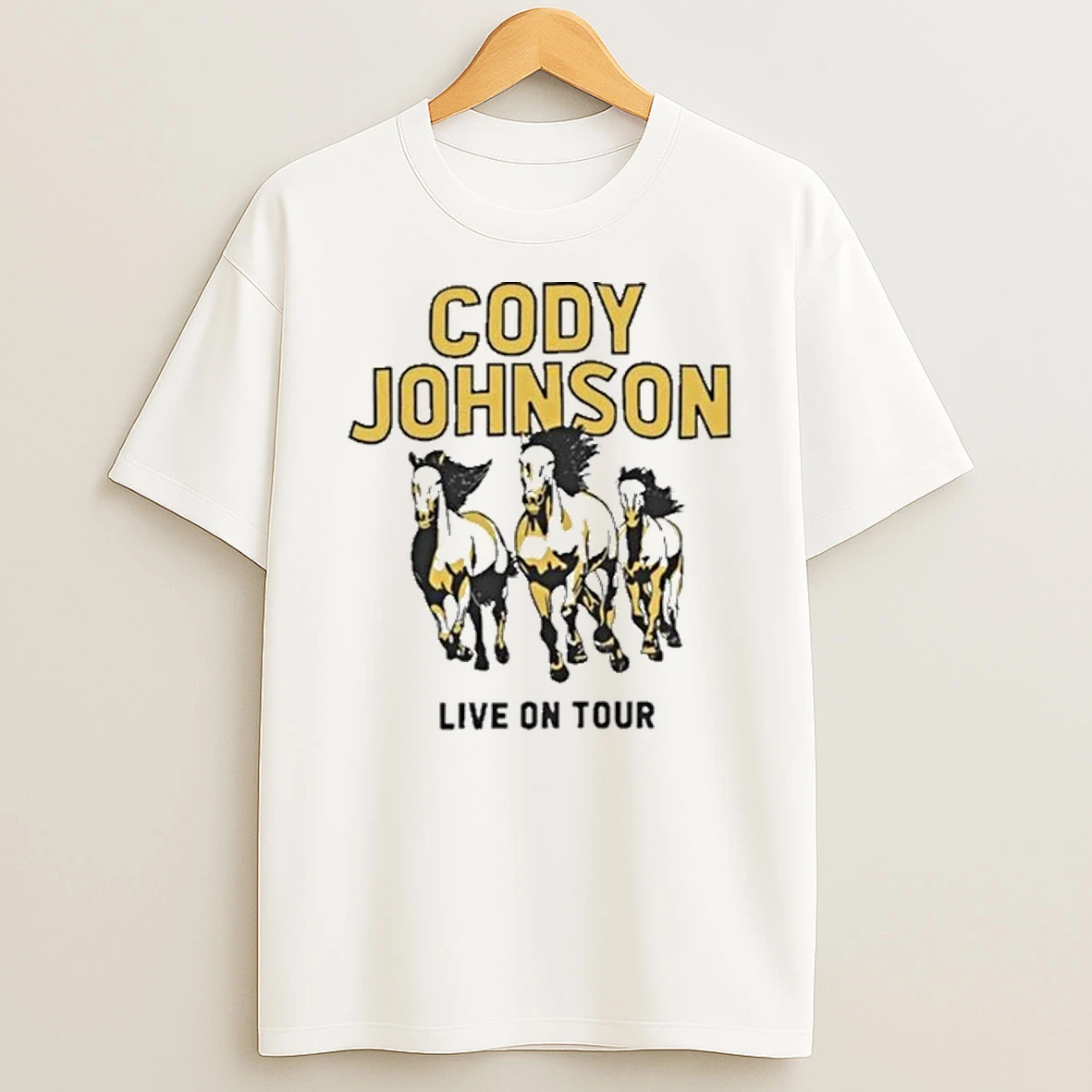 Cody Johnson Horses Live On Tour 2026 Shirts