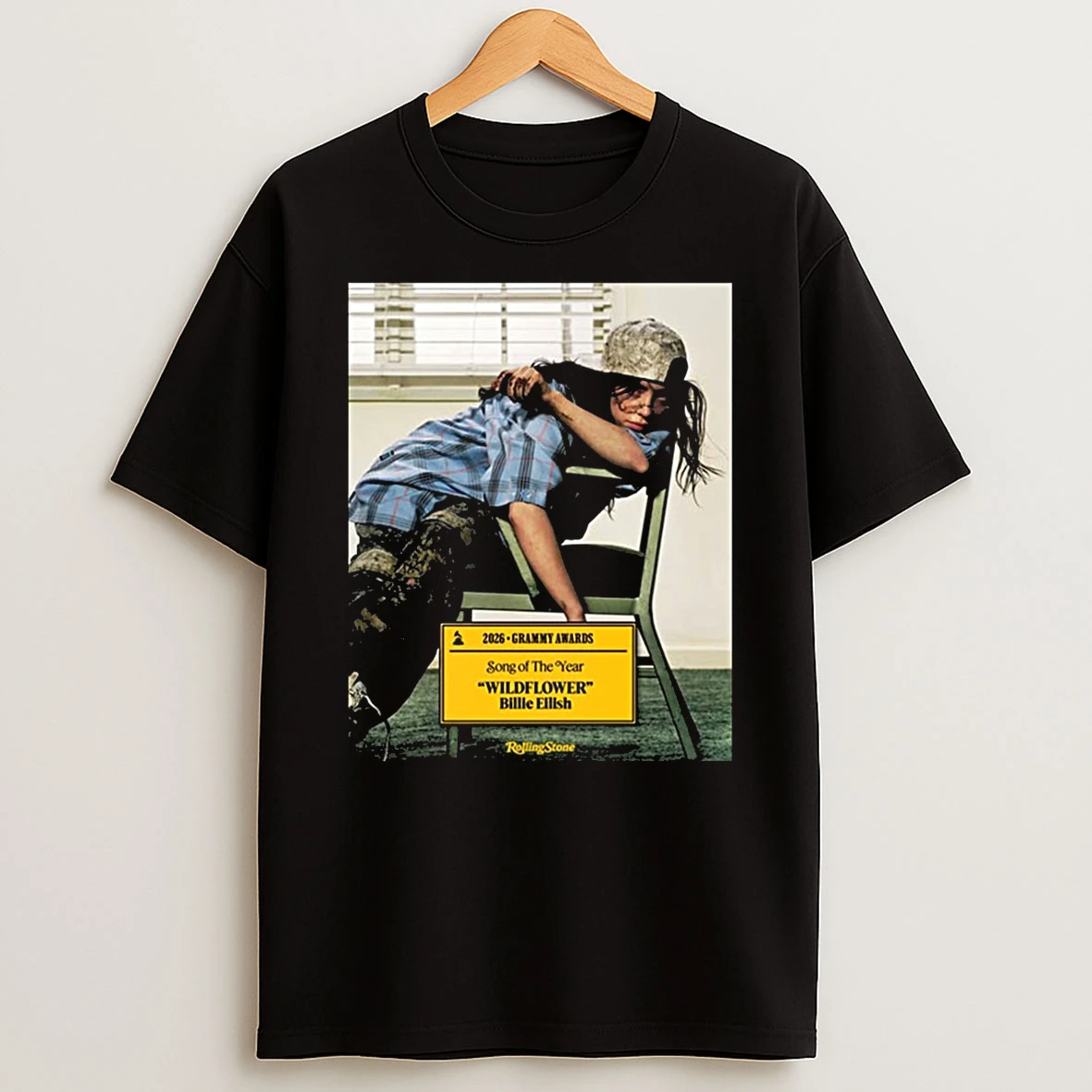 Congrats Billie Eilish Wildflower Song Of The Year 2026 Grammy Awards Shirts