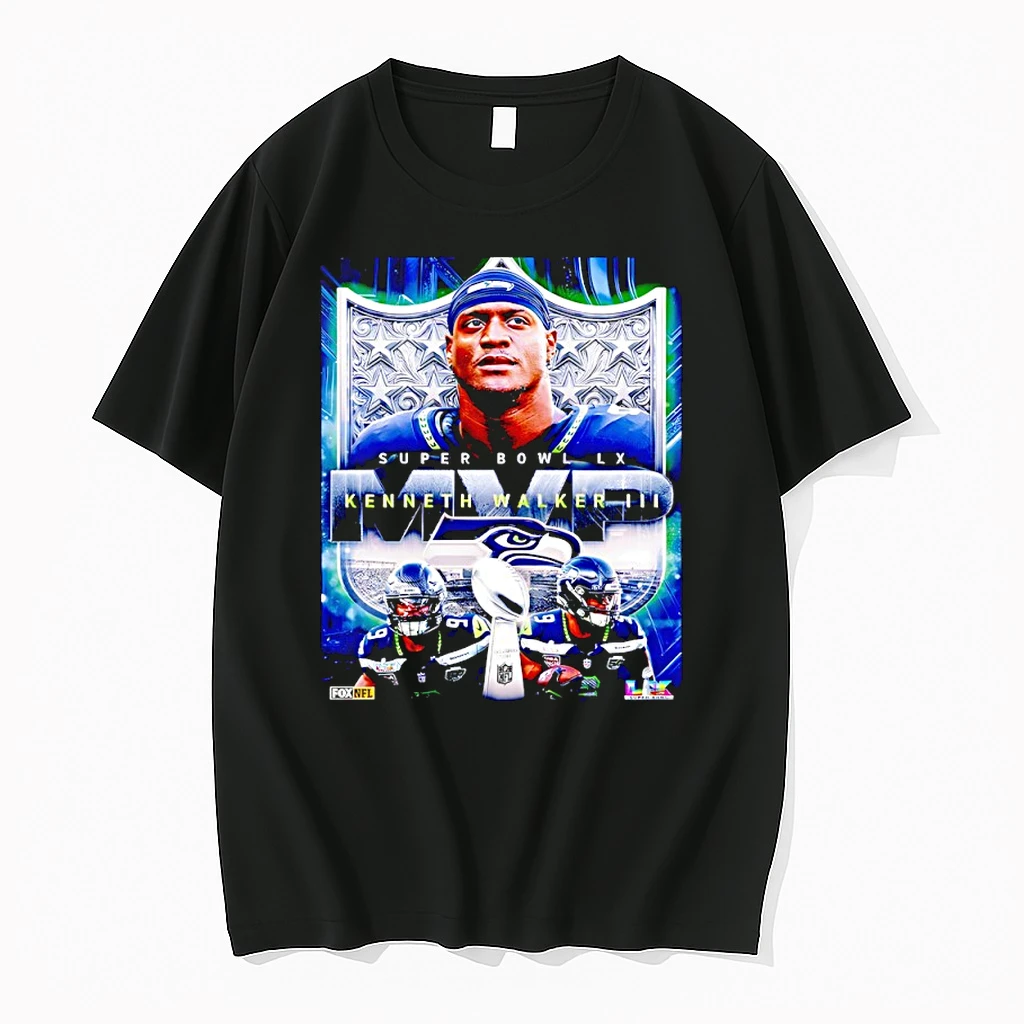 Congrats Kenneth Walker Iii Seahawks Your Super Bowl Lx Mvp Shirts