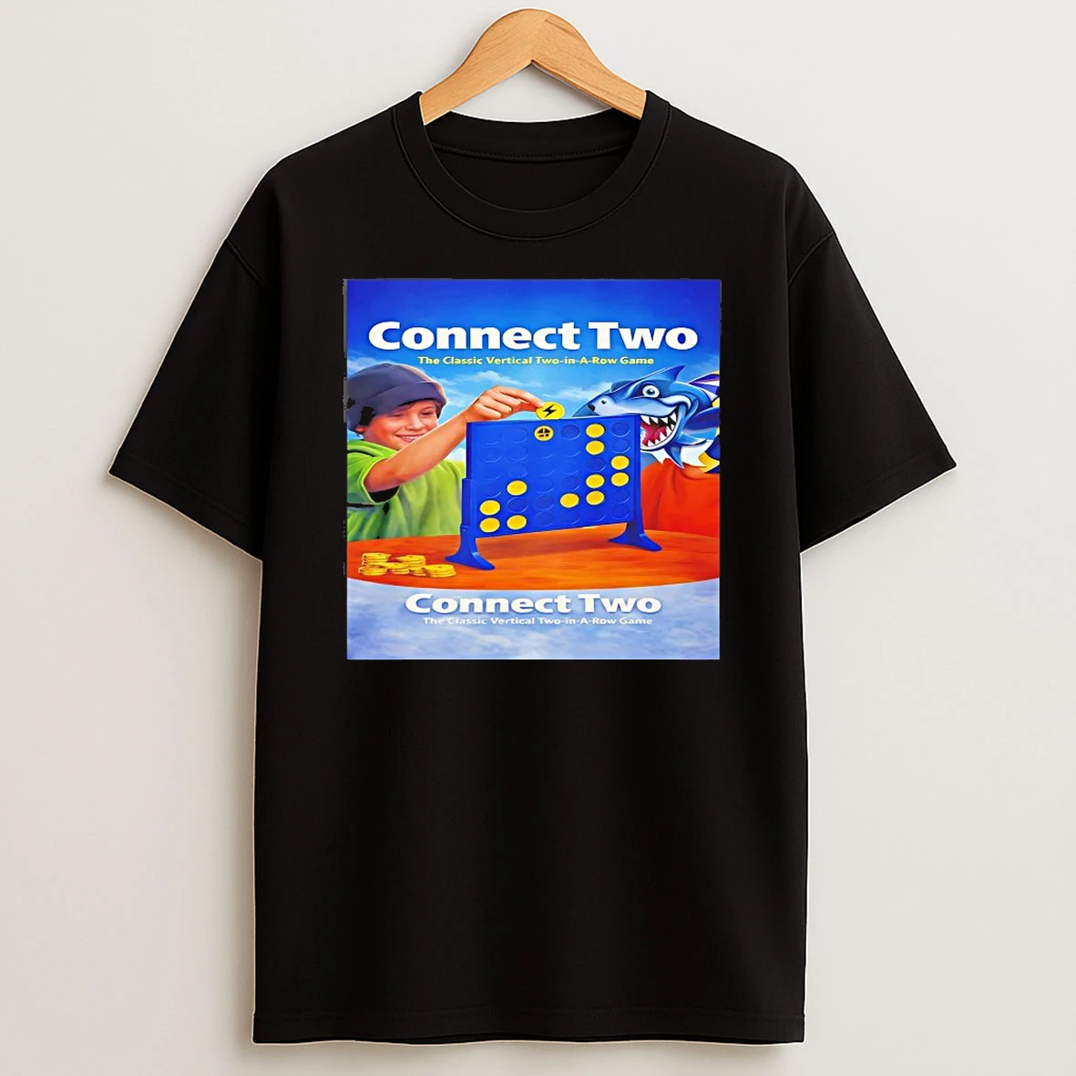 Connect Two The Classic Verical Two In A Row Game Shirts