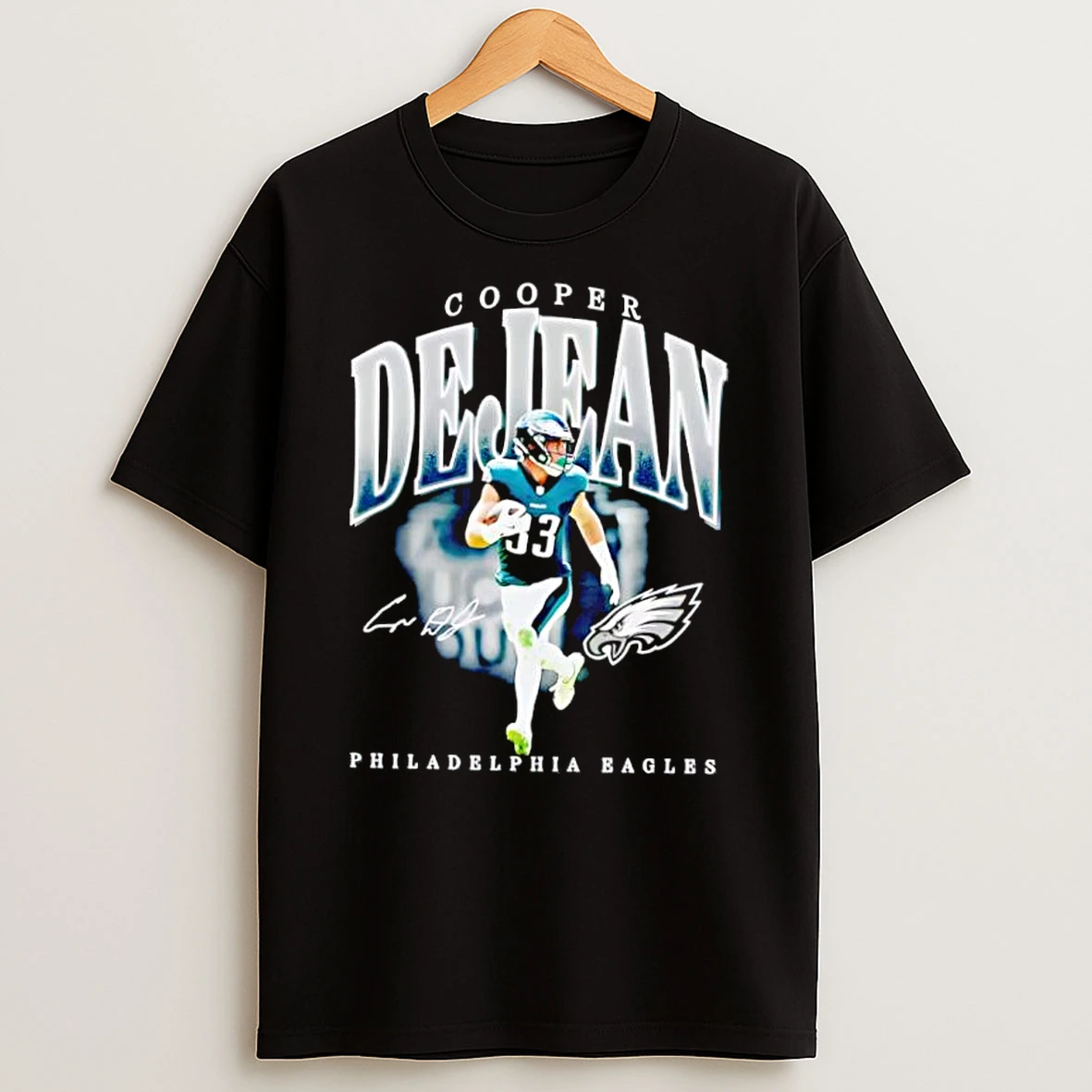 Cooper Dejean Philadelphia Eagles Nfl Number 33 Football Player Shirts
