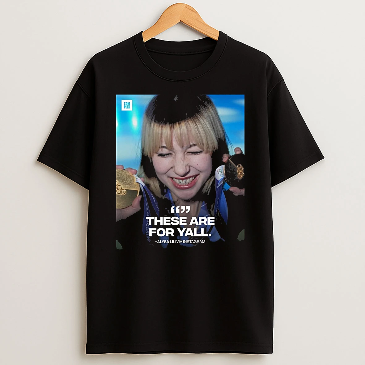 Cortina These Are For Yall Alysa Liu Via Instagram Shirts