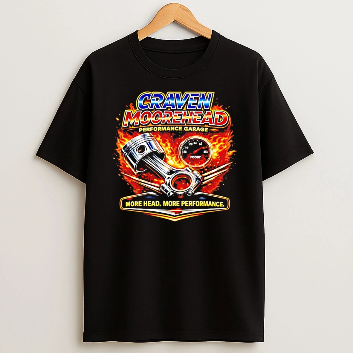 Craven Moorehead Performance Garage More Head More Performance Shirts