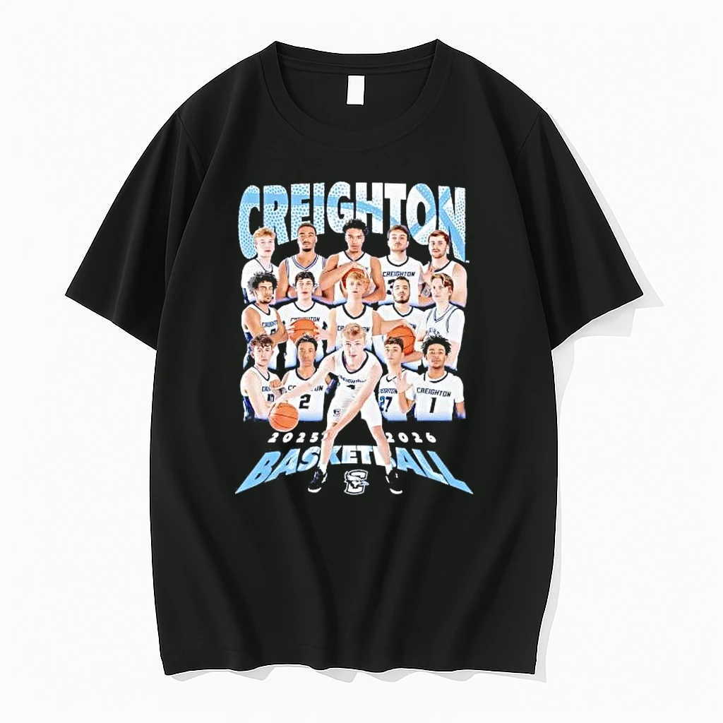 Creighton Mens Basketball 2026 Team Players Shirts