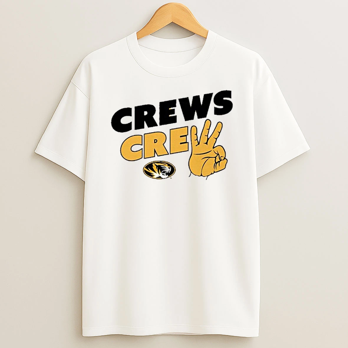Crew Crews Jacob Crews Mizzou Tigers Shirts