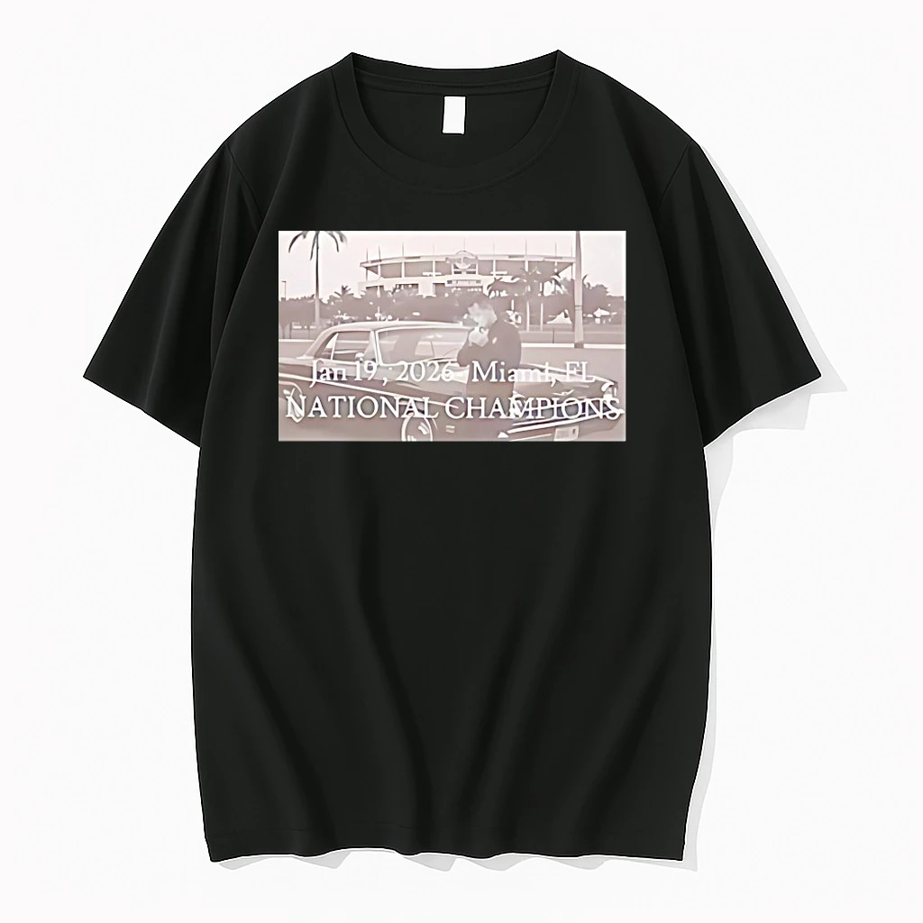 Curt Cignetti Indiana Hoosiers National Champions 2026 Miami Image Retro Shirts