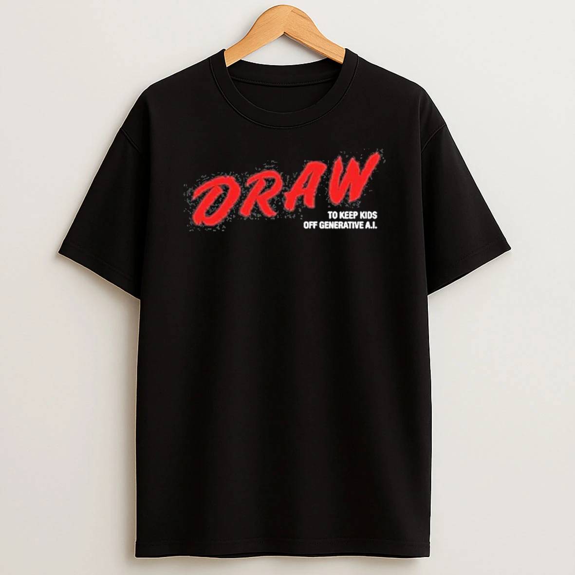 Daron Nefcy Wearing Draw To Keep Kids Off Generative Ai Tour 2026 Shirts