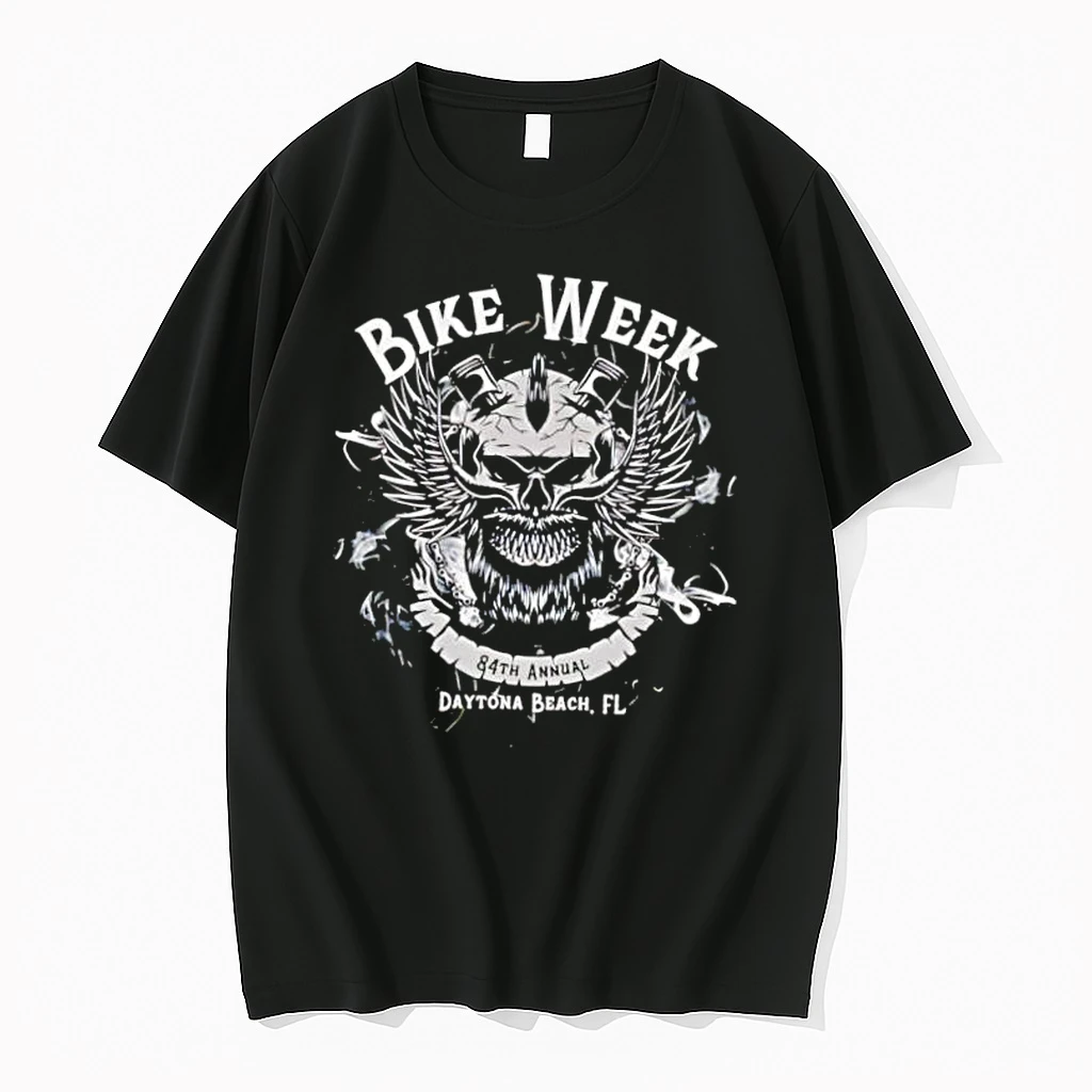 Daytona Bike Week 2025 84th Annual Winged Skull Shirts