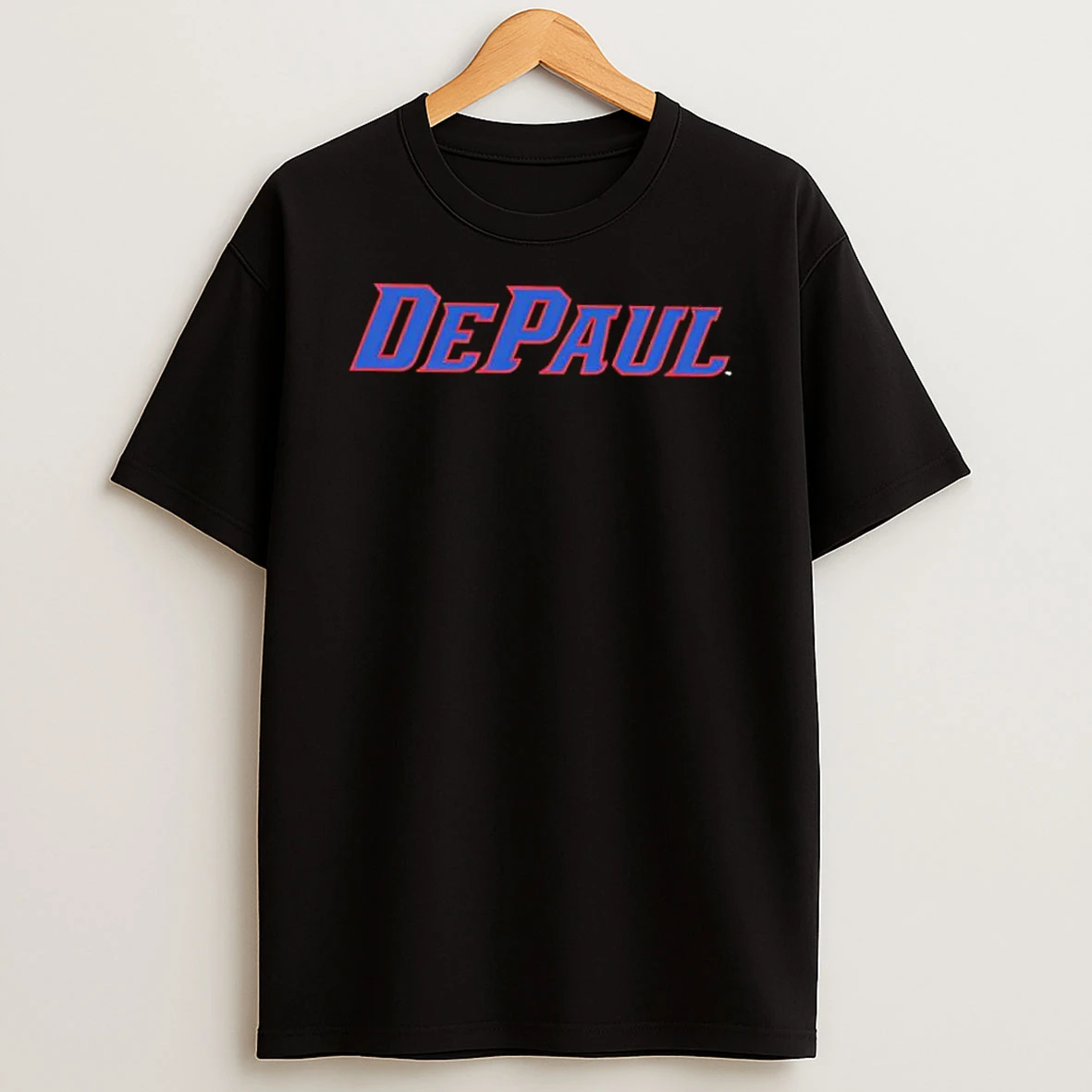 Depaul Blue Demons Collegiate Athletic Script Logo Shirts