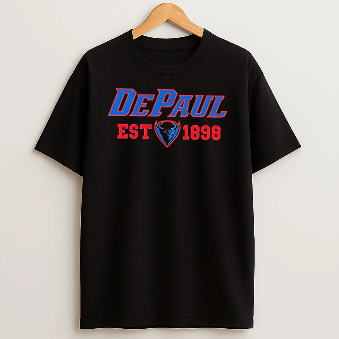 Depaul Blue Demons Est 1898 University Spirit Athletics Logo Shirts