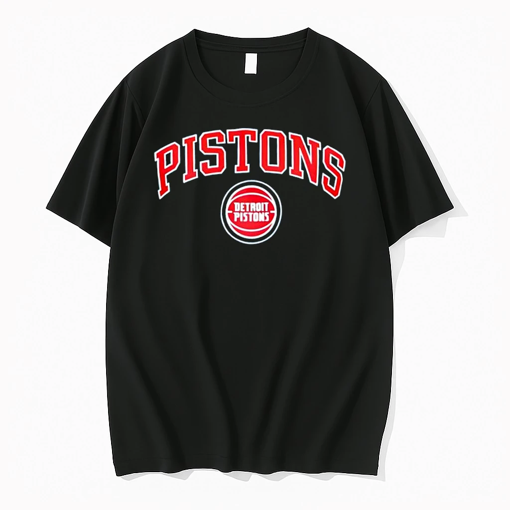 Detroit Pistons Basketball Classic Logo Shirts