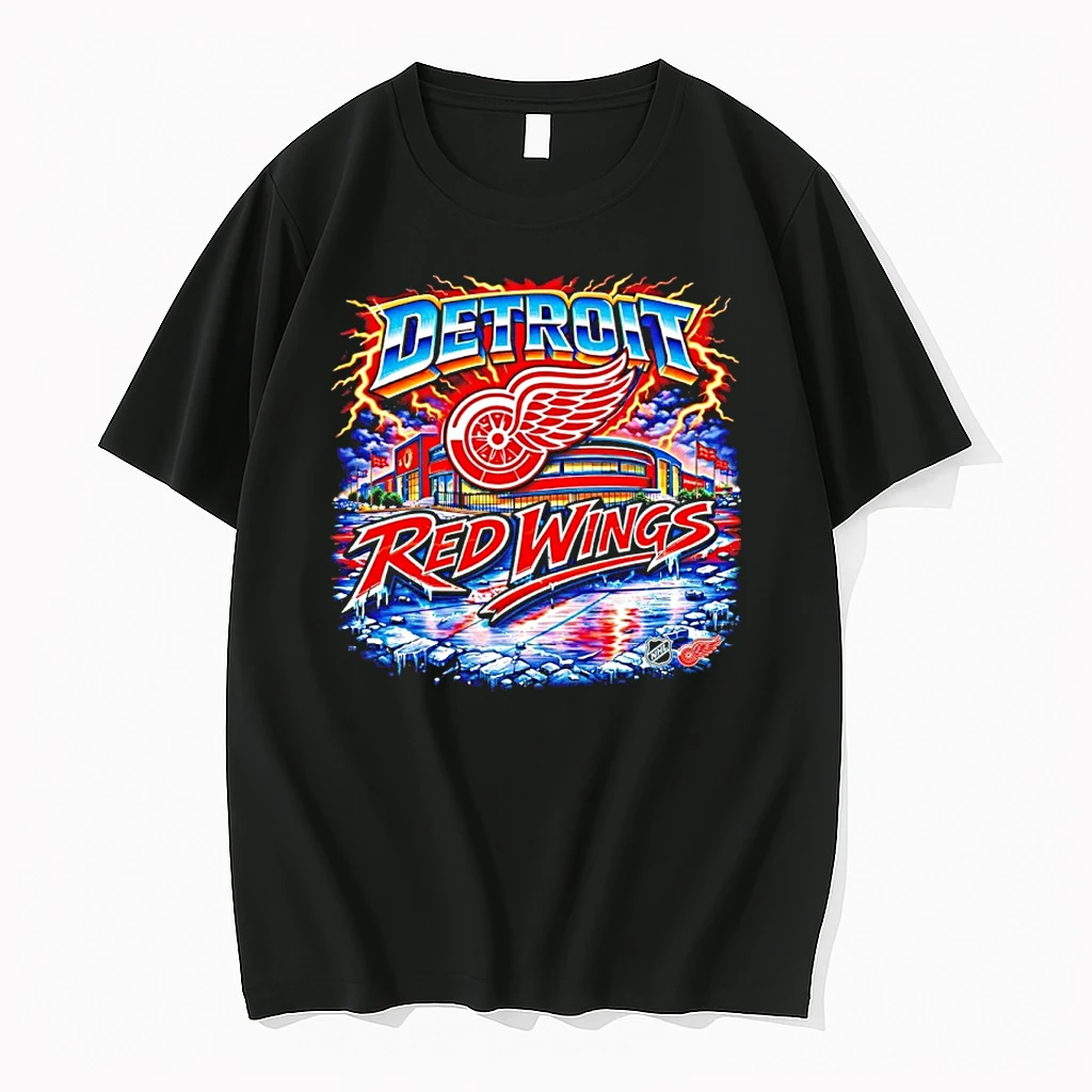 Detroit Red Wings Nhl Stadium Art 2026 Shirts