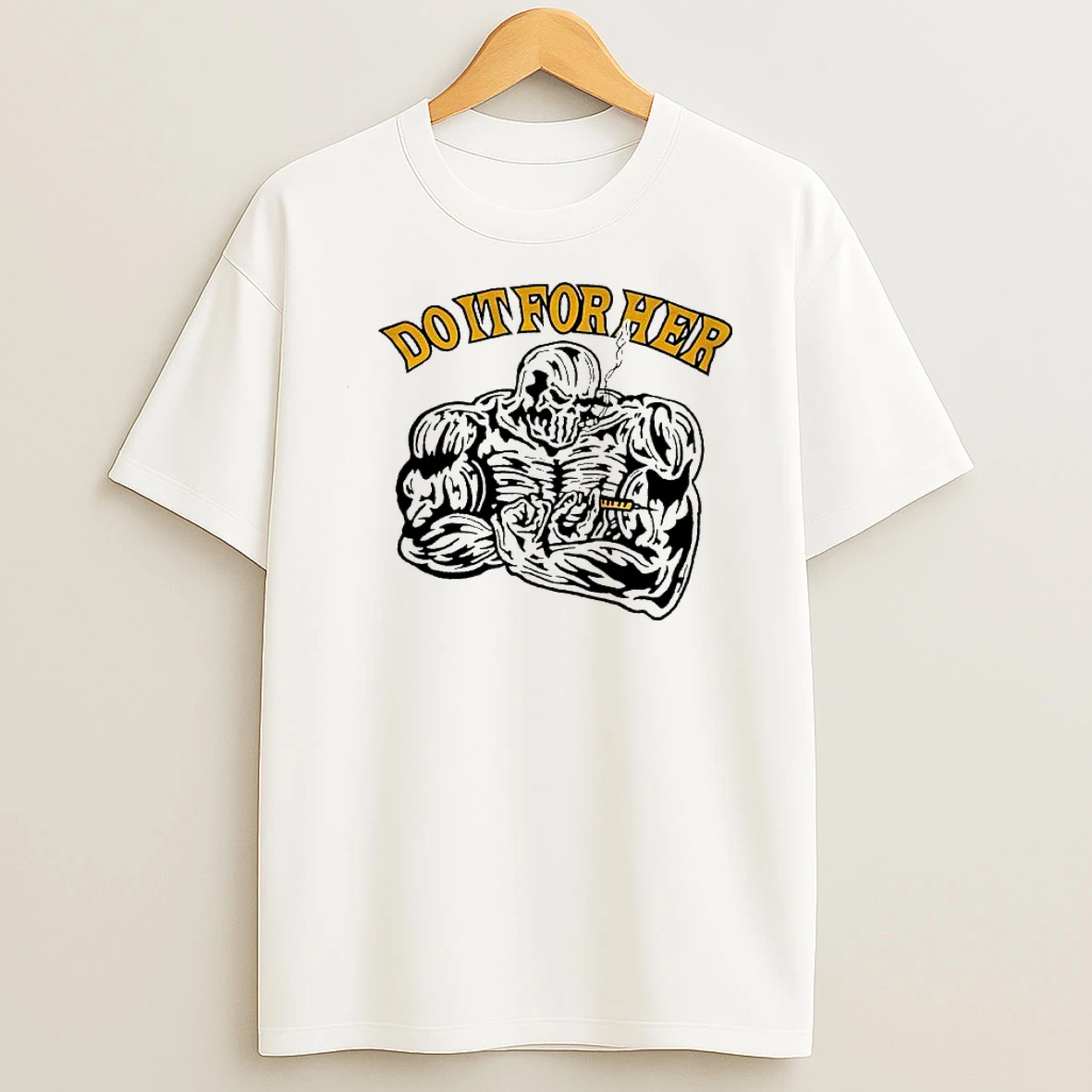 Do It For Her Bodybuilder Steroid Syringe Graphic Shirts