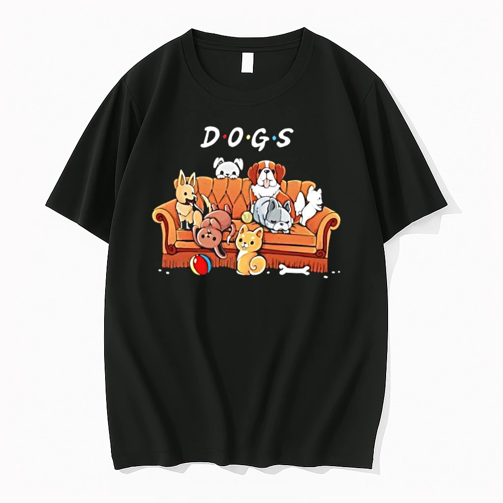 Dogs Friends Tv Show Parody Puppy Sofa Shirts