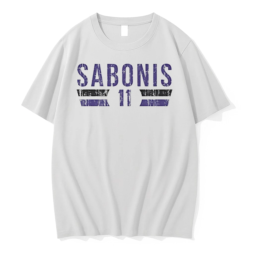 Domantas Sabonis 11 Sacramento Kings Player Name And Number Shirts