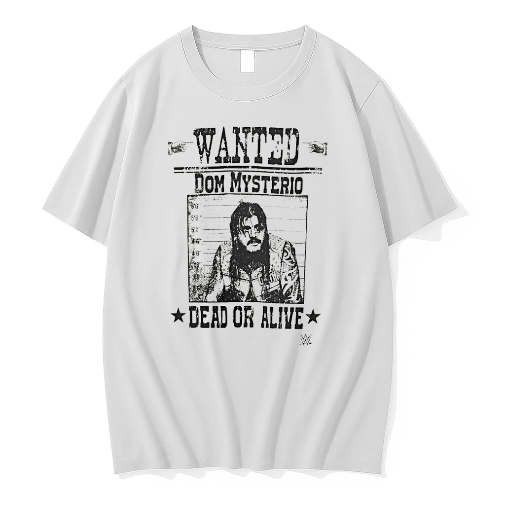 Dominik Mysterio Wanted Dom Mysterio Dead Or Alive Wwe Shirts