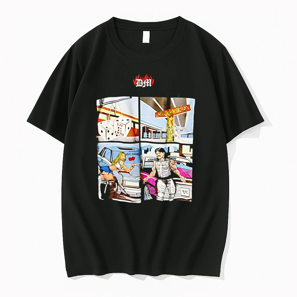 Dominik Mysterio And Liv Morgan Wwe Comic Shirts