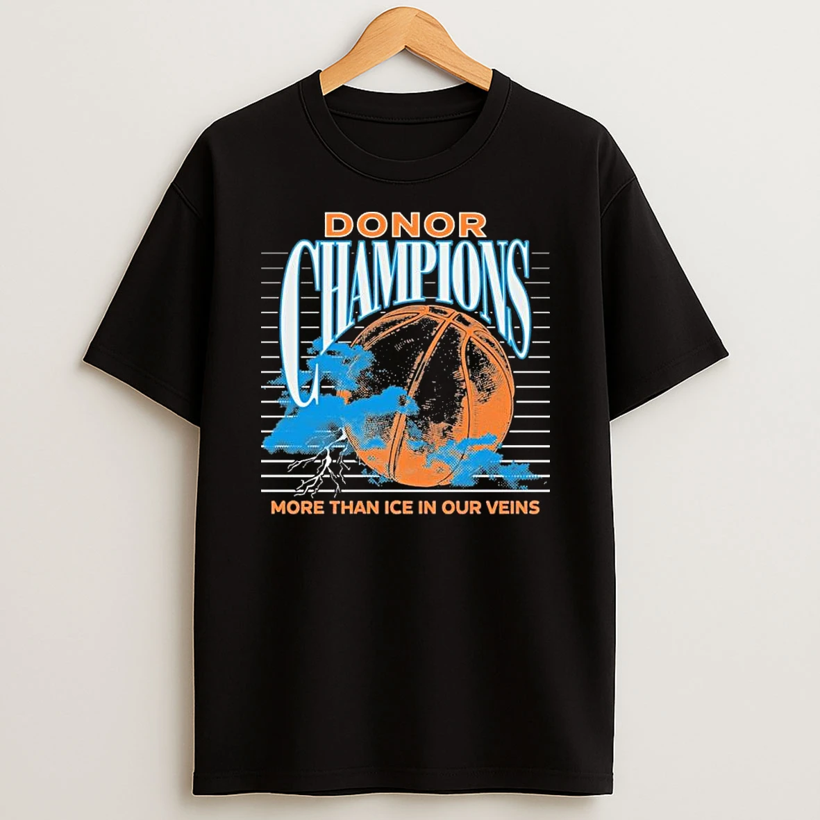 Donor Champions Take The Court Shirts