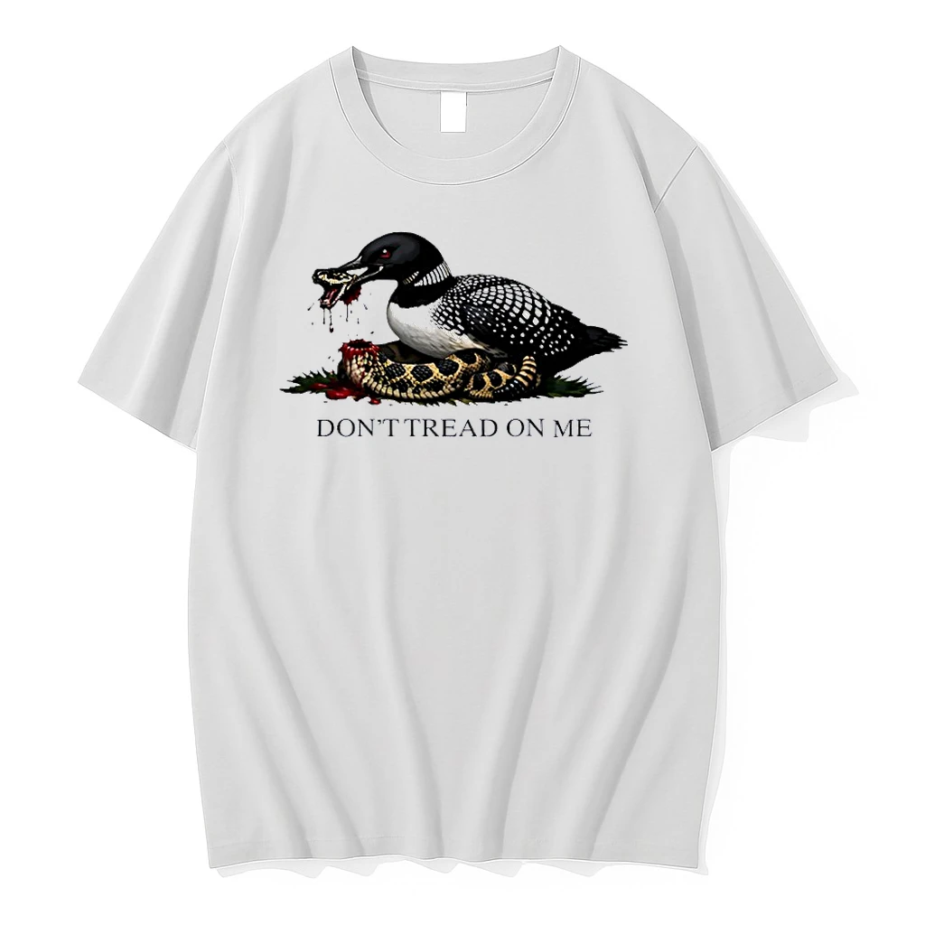 Dont Tread On Me Minnesota Loon Gadsden Flag Loon Snake Shirts