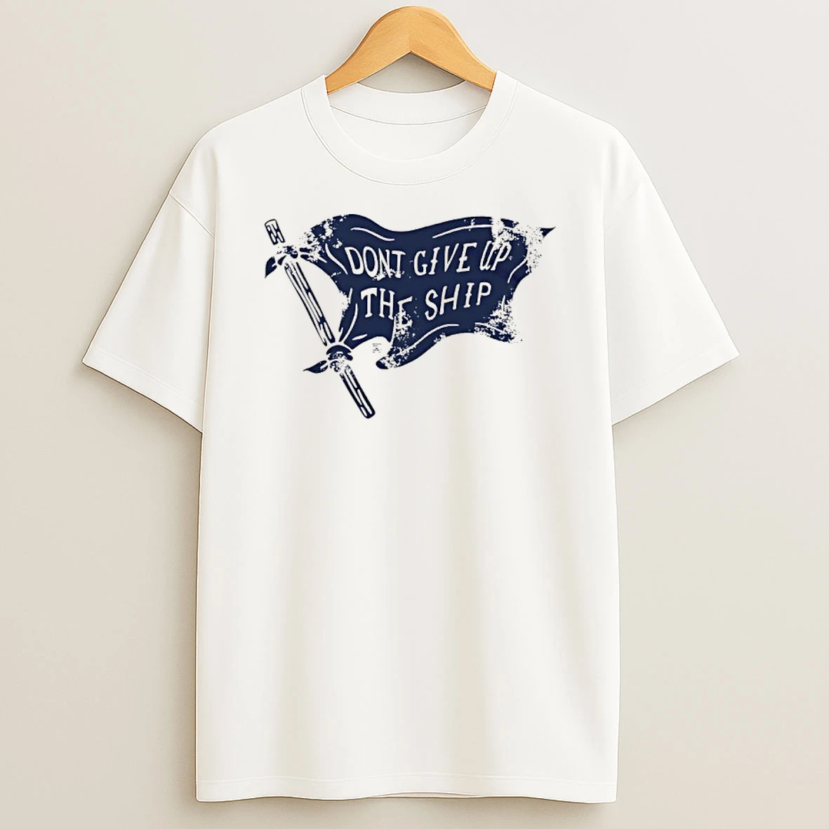 Dont Give Up The Ship Flag Shirts