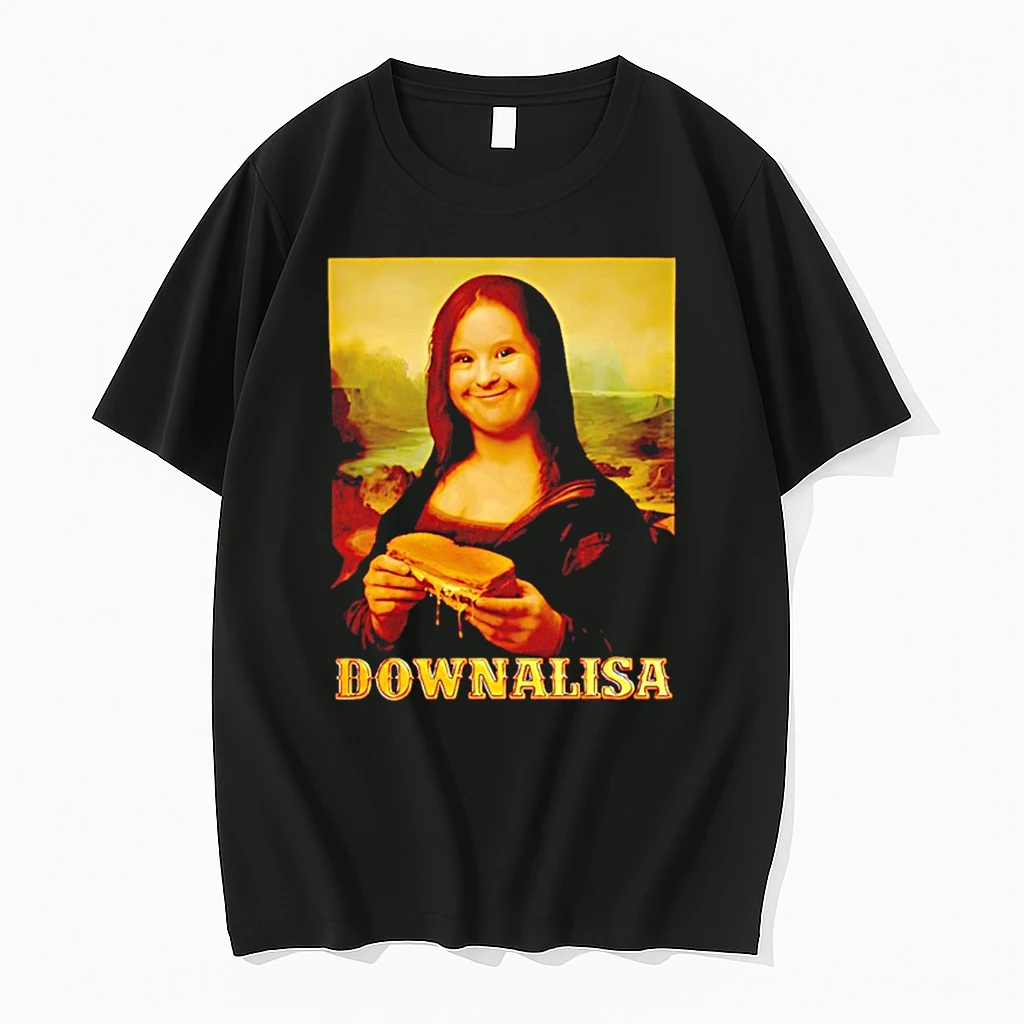 Downalisa Mona Lisa Down Meme Shirts