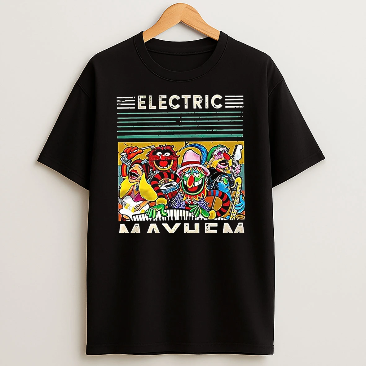 Dr Teeth And The Electric Mayhem Band The Muppet Show Vintage Woman Shirts