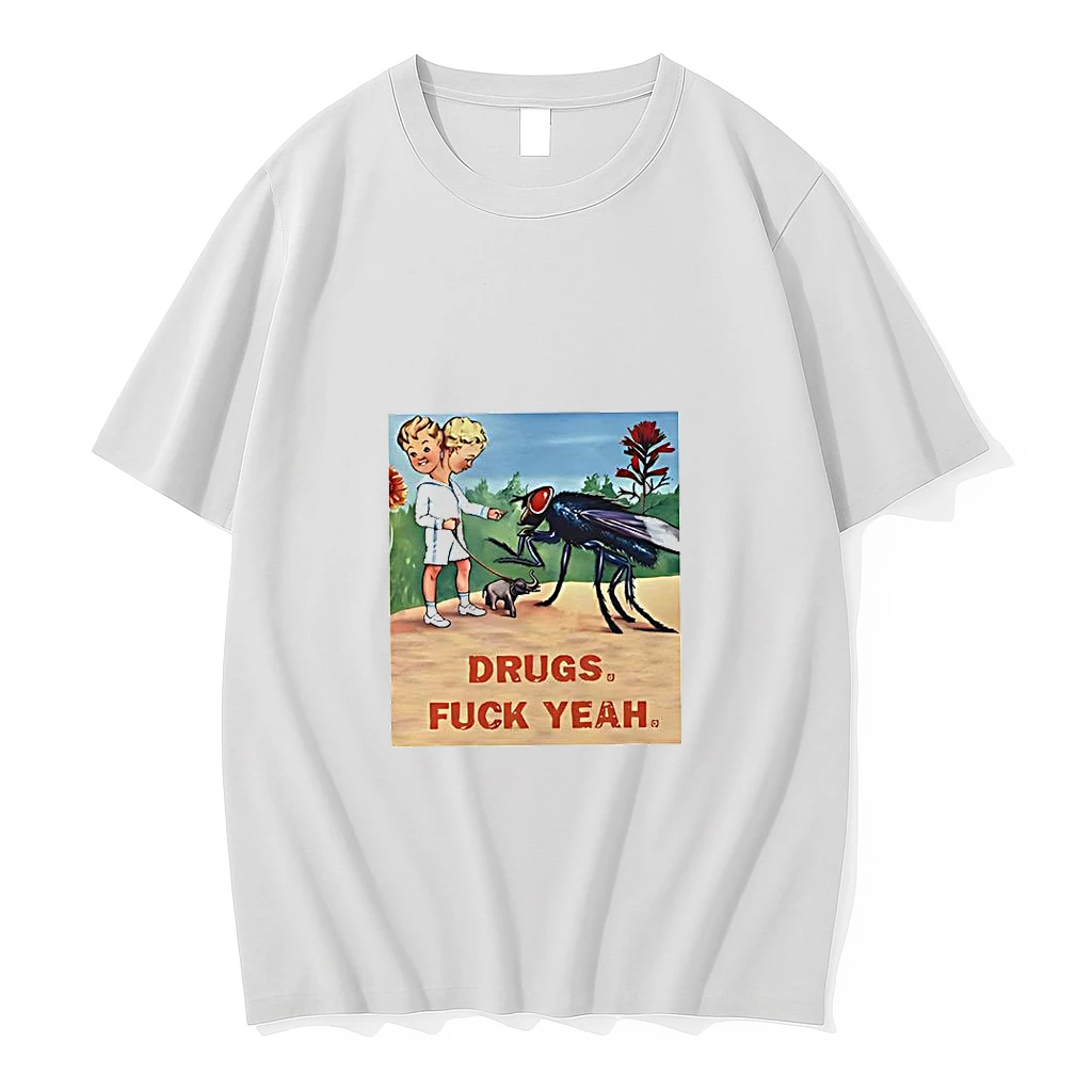 Drugs Fuck Yeah Pop Art Woman Shirts