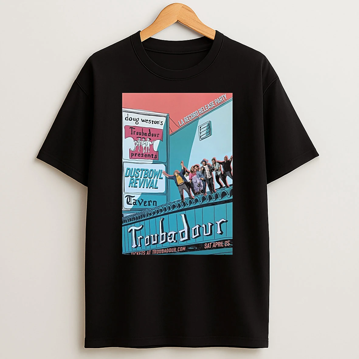Dustbowl Revival The Troubadour In West Hollywood Ca April 25 2026 Shirts