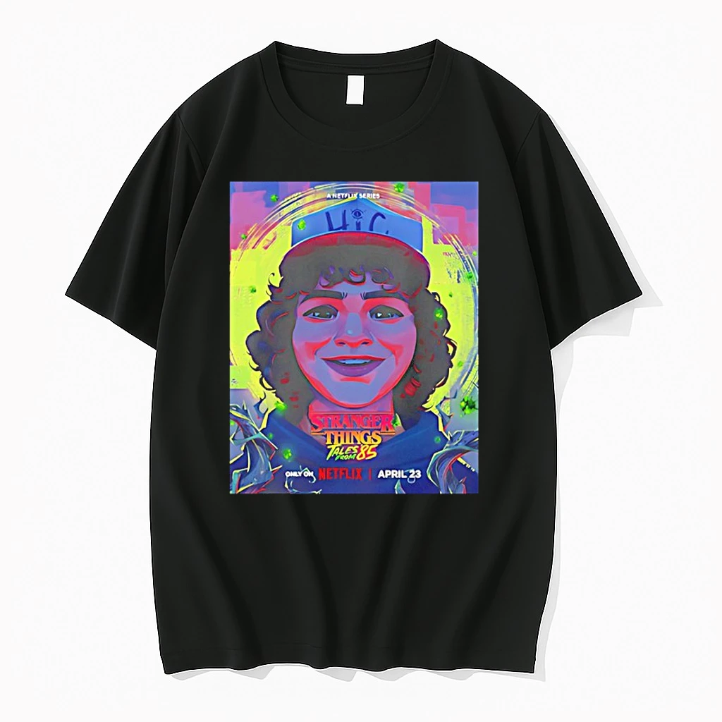 Dustin Henderson Character Stranger Things Tales From 85 Premieres April 23 2026 Shirts
