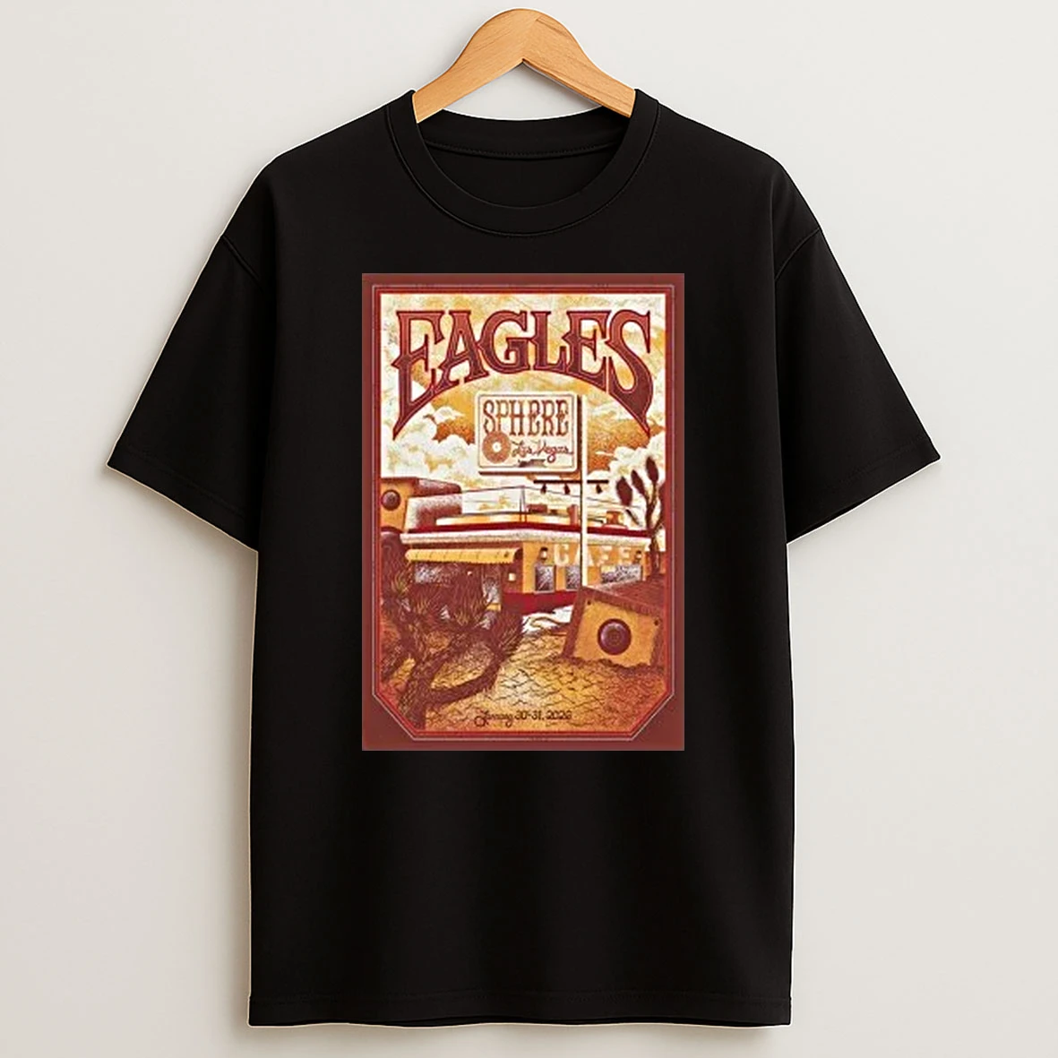 Eagles Las Vegas Nv On Jan 30 31 2026 Event Shirts