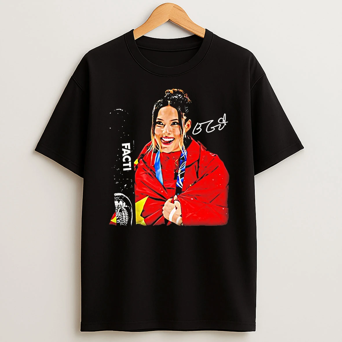 Eileen Gu Milano Cortina 2026 Gold Medals Shirts