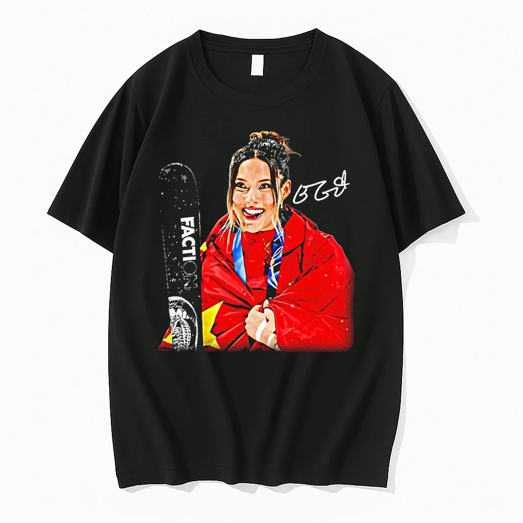 Eileen Gu Win Gold Winter Olympics 2026 Signature Shirts