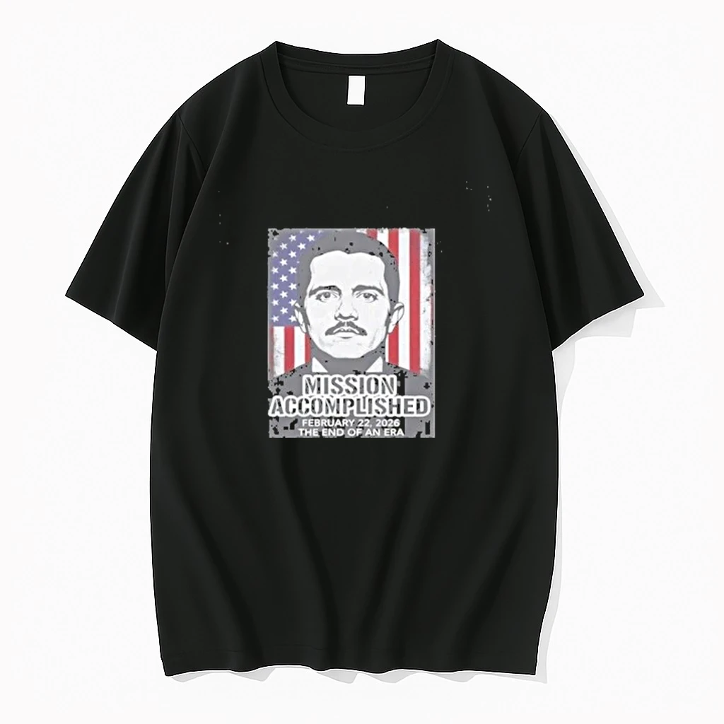 El Mencho Justice Served Mission Accomplished American Flag Tour 2026 Shirts