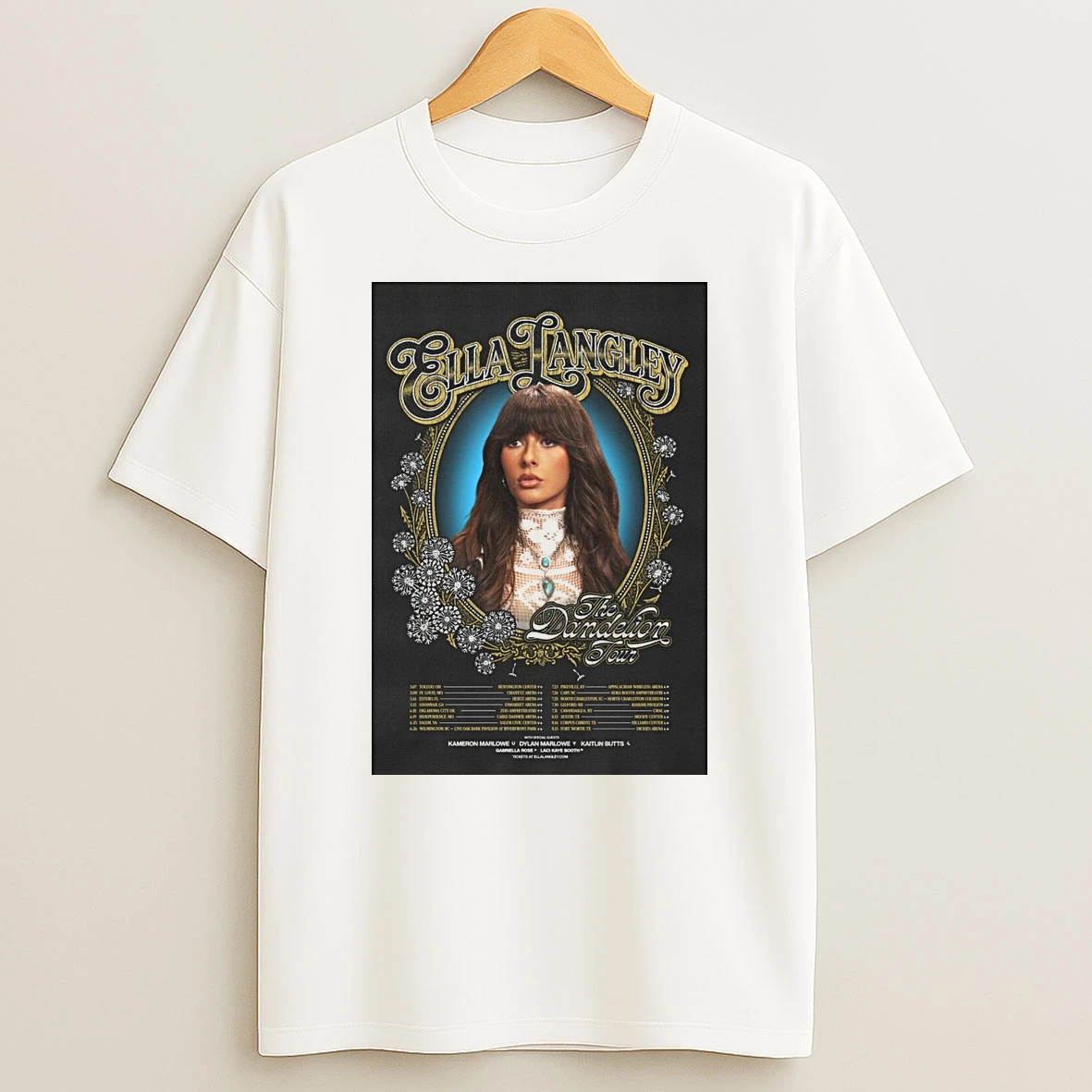 Ella Langley The Dandelion Tour May 07 August 15 2026 Shirts