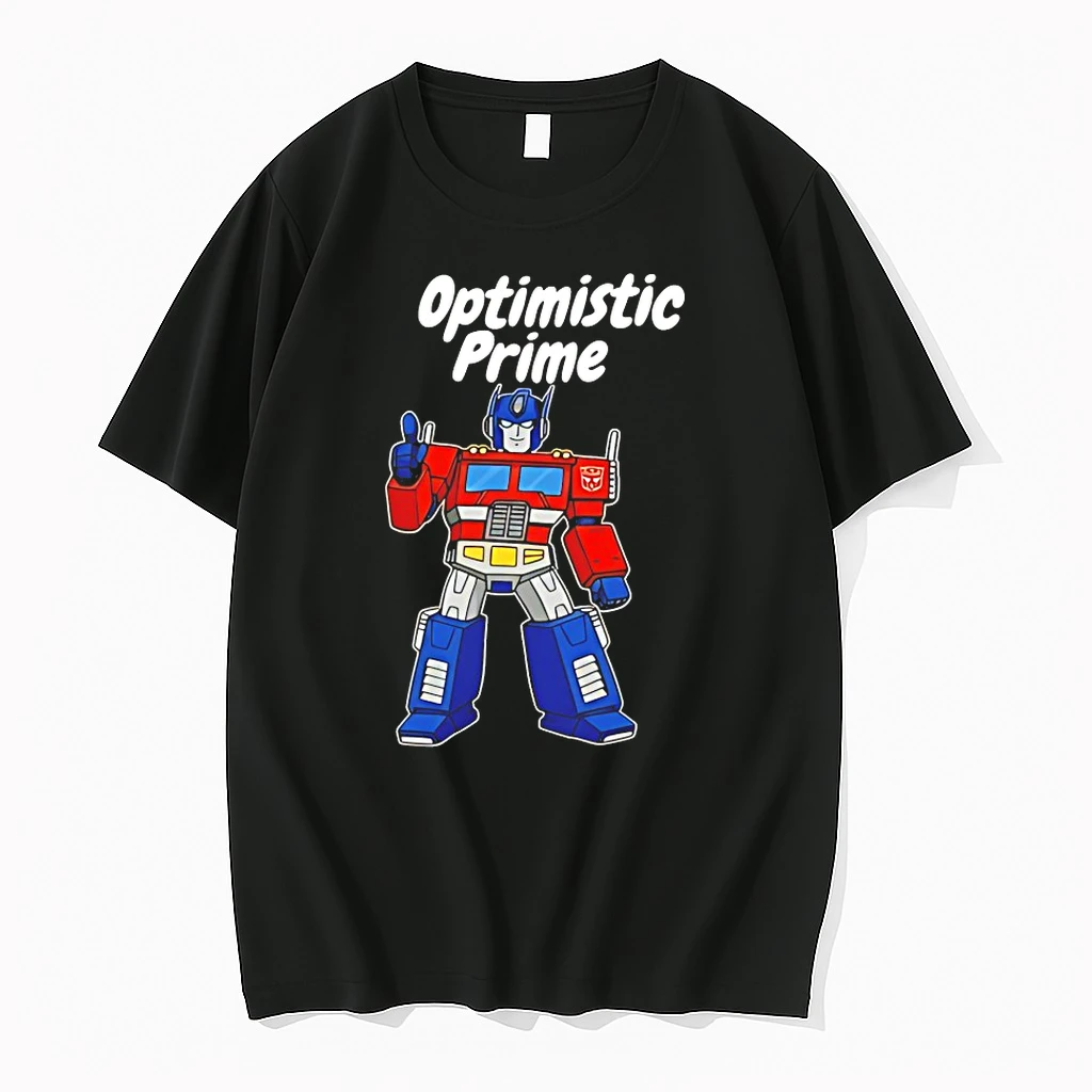 Elon Musk Optimistic Prime Shirts