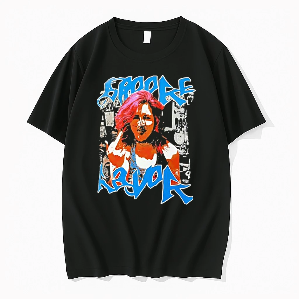 Empire Razor Japanese Female Wrestler Middle Finger Punk Rock Style Shirts