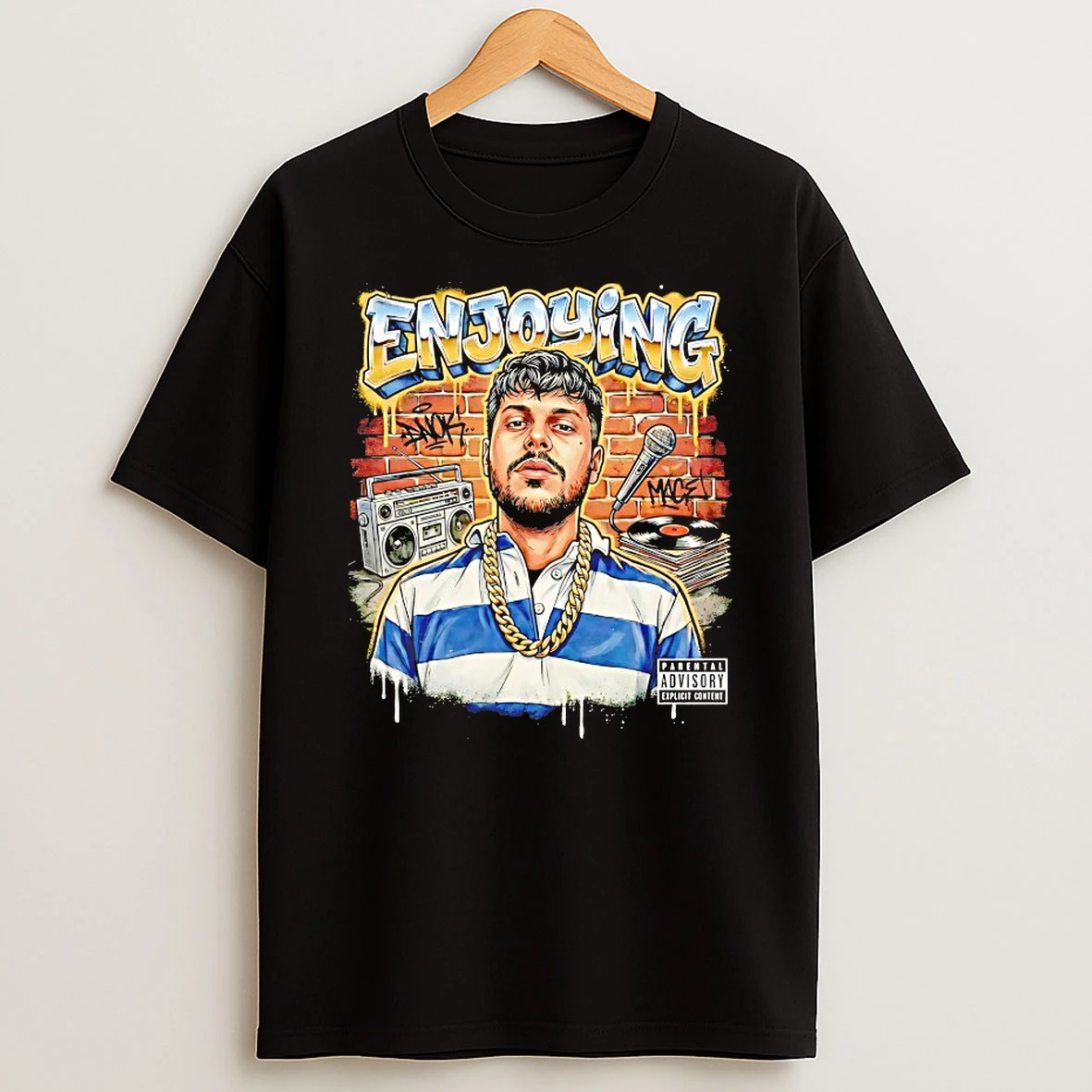 Enjoying Parental Advisory Explicit Content Shirts