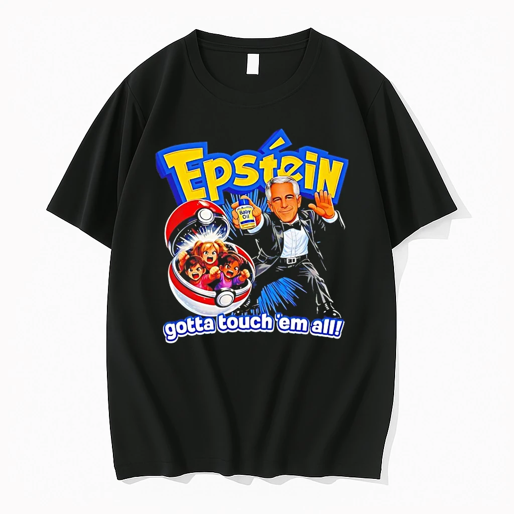 Epstein Pokemon Gotta Touch Em All Shirts