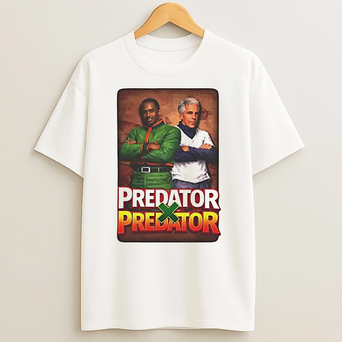 Epstein And Diddy Predator X Predator Shirts