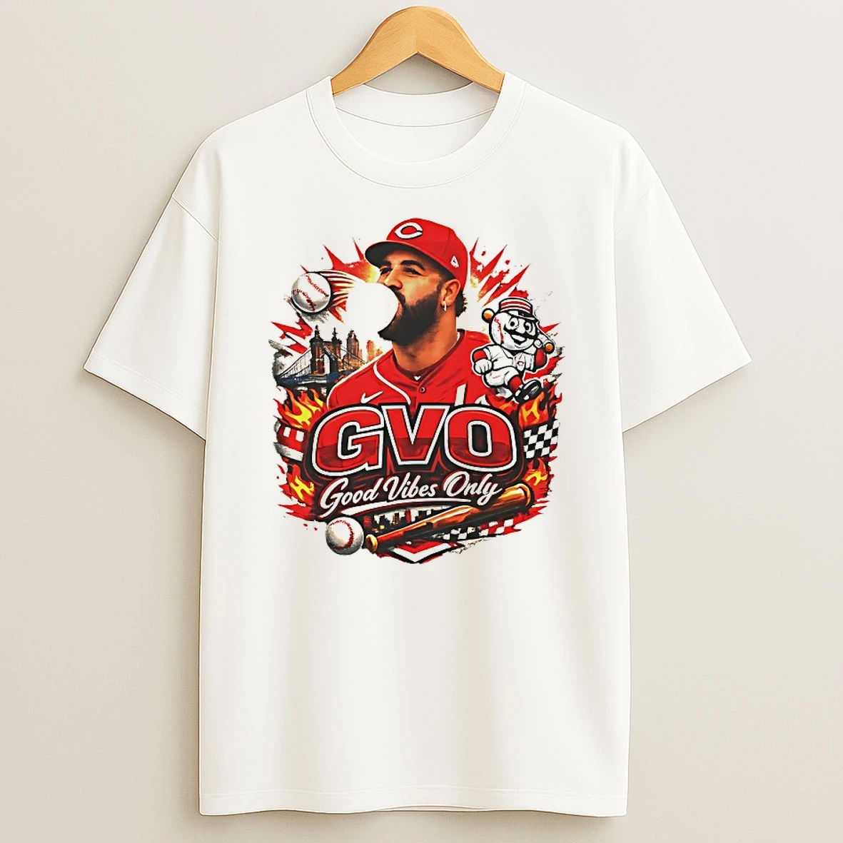 Eugenio Suarez Gvo Good Vibes Only Shirts