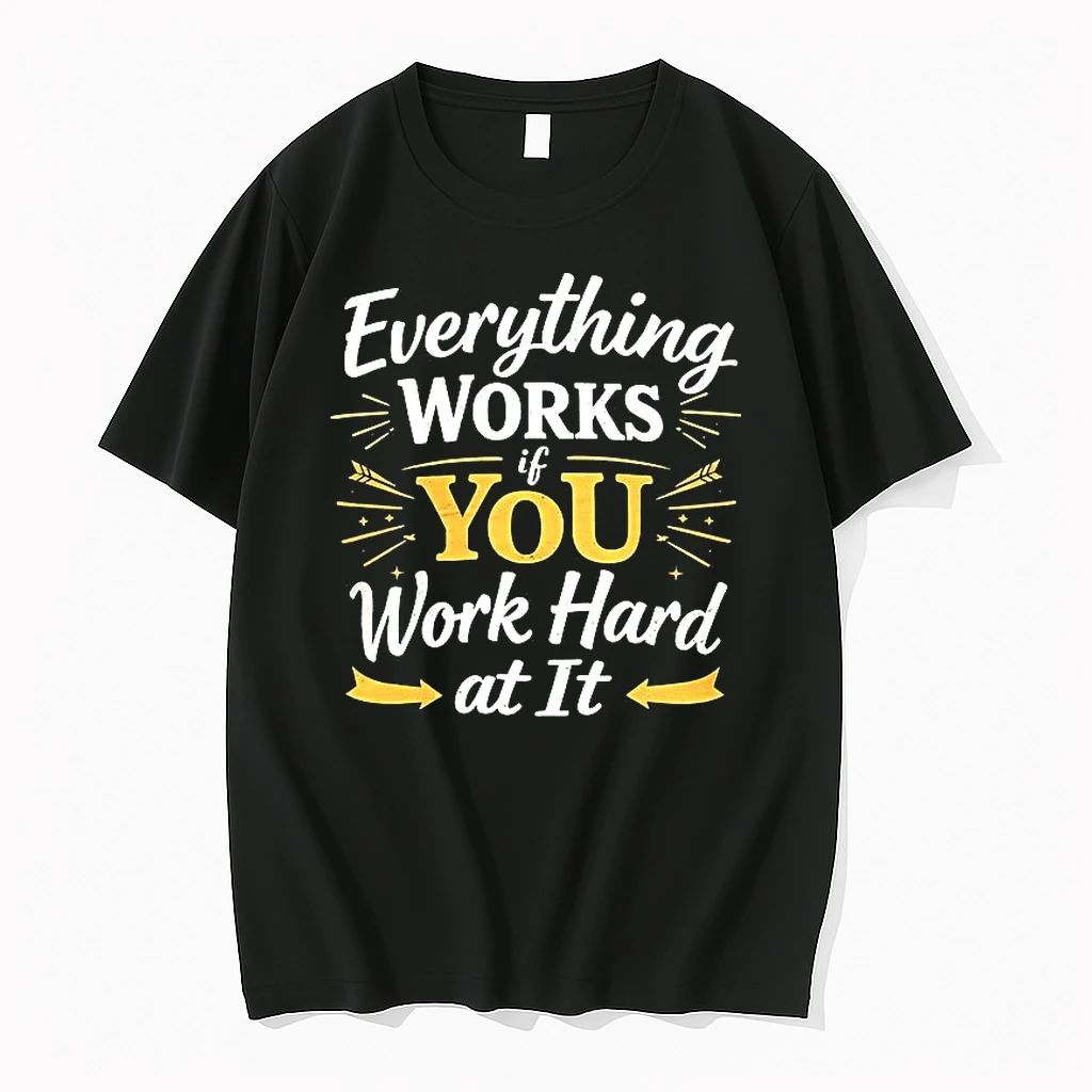 Everything Works If You Work Hard At Ot Ryan Lemond Woman Shirts