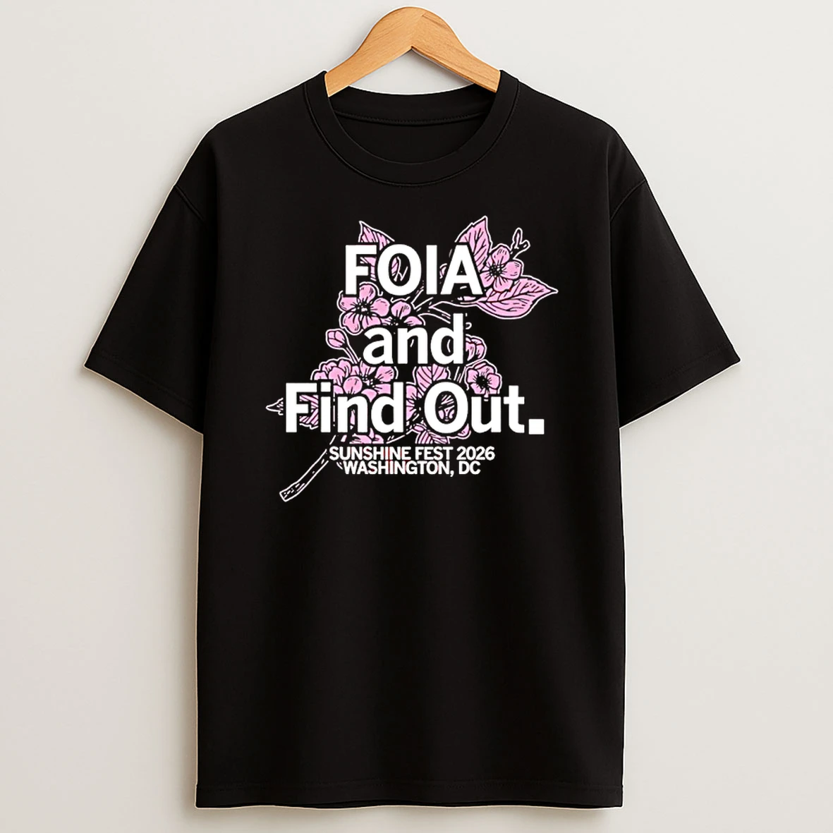 Foia And Find Out Sunshine Fest 2026 Washington Dc Shirts