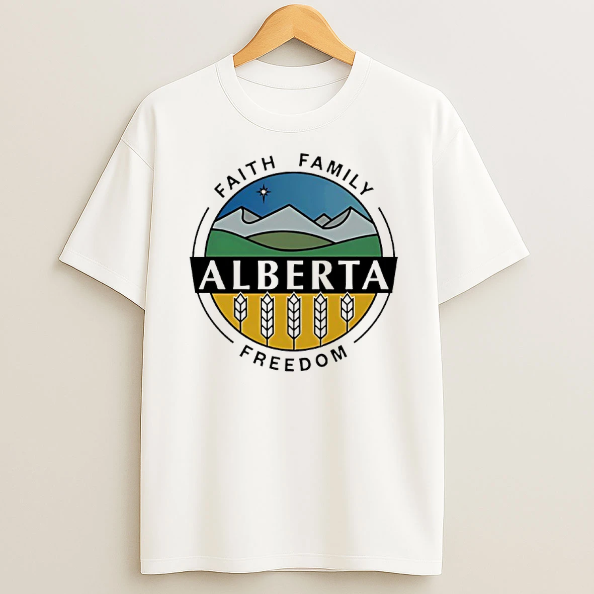 Faith Family Freedom Alberta Shirts